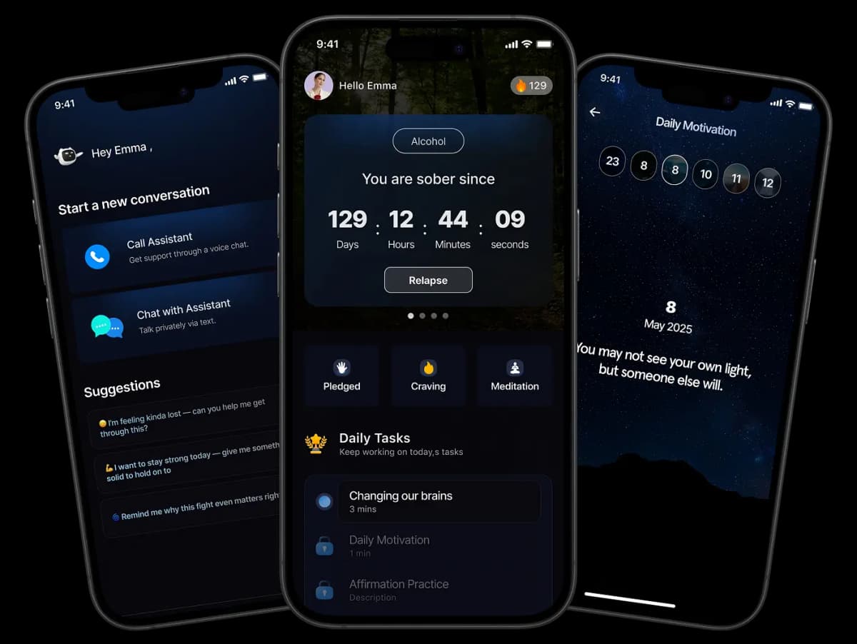 Phone mockups